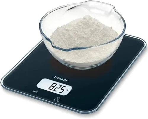 Beurer KS19 - Báscula digital multifunción de cocina, báscula de jardín, báscula de nutrición, para cocinar y hornear, dieta cetogénica y pérdida de