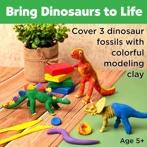 Miniatura 2 de Creatividad para niños: crea con dinosaurios de arcilla