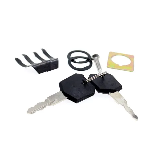 Miniatura 5 de Interruptor de encendido eléctrico para motocicleta, juego de cerradura de llave de asiento para ciclomotor 50 125 150 CC GY6 Taotao Roketa Scooter