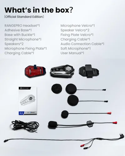 Miniatura 9 de ILM Casco de motocross para adultos, casco de motocross, ATV Dirtbike (M, negro mate) y auriculares Bluetooth con sistema de alta fidelidad