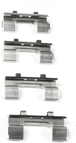Miniatura 3 de Kit de hardware de freno de disco delantero compatible con Nissan NP300 2009 2010 2011 2012 PC-724165