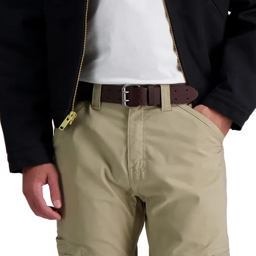 Miniatura 5 de Dickies - Cinturón de cuero para hombre con hebilla de doble punta