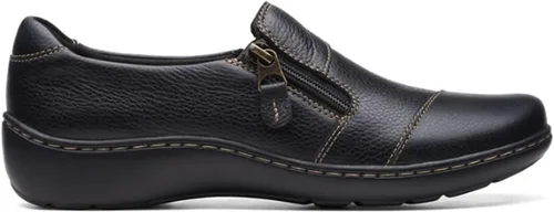 Miniatura 2 de Clarks Mocasín Cora Harbor para mujer, Negro