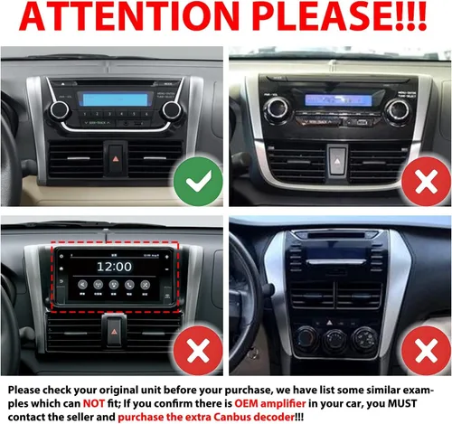 Miniatura 2 de Kunfine CarPlay Android Auto Navigation Stereo GPS Radio Reverse Cámara Pantalla 10.33" QLED Pantalla Táctil Headunit Tablet Pad Media Player