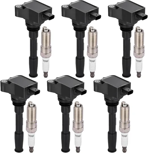 Miniatura 24 de BDFHYK Paquete de bobinas de encendido UF-735 y bujías de iridio SP539 compatibles con Fusion 1.5L L4 2014-2020 Escape 1.5L L4 2017-2019 DS7Z12029A