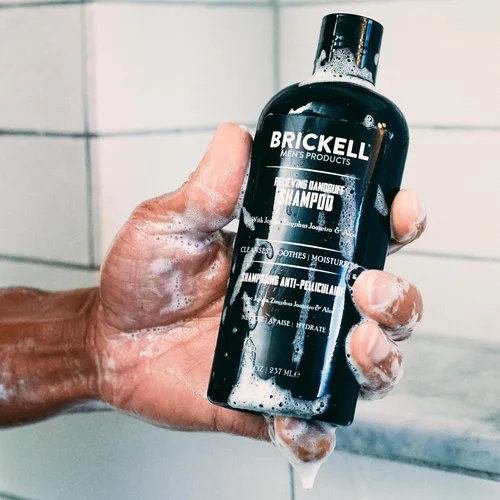 Miniatura 3 de Brickell - Rutina diaria para el cuidado del cabello, champú y acondicionador para la caspa para hombres, todo natural y orgánico, perfumado