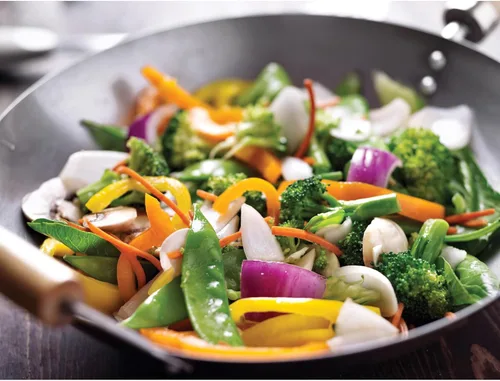 Miniatura 6 de Helen's Asian Kitchen, sartén wok de acero al carbono para saltear y freír, 12 pulgadas