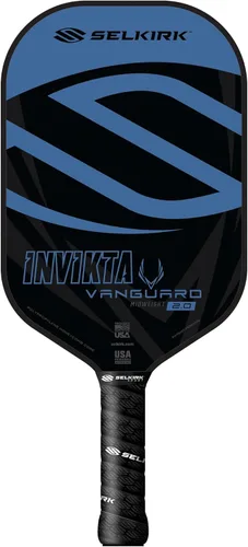 Miniatura 5 de Selkirk Sport Vanguard - Paleta híbrida de pickleball de fibra de carbono con núcleo de polipropileno X5, raquetas de pickleball 1.0 Rojo