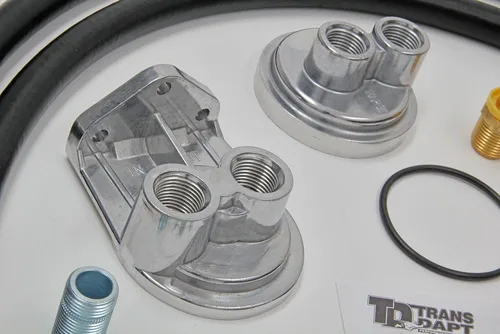 Miniatura 3 de Trans-Dapt Sistema de reubicación de filtros de aceite Performance 1113
