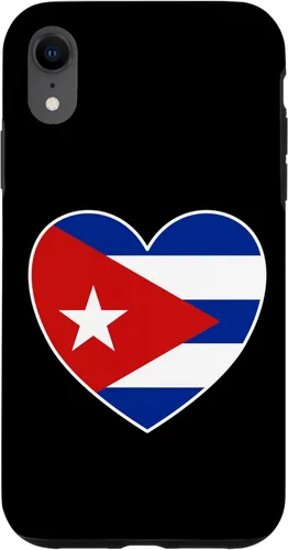 Miniatura 24 de iPhone 13 Pro Max I Heart Cuba - Divertida funda con bandera cubana