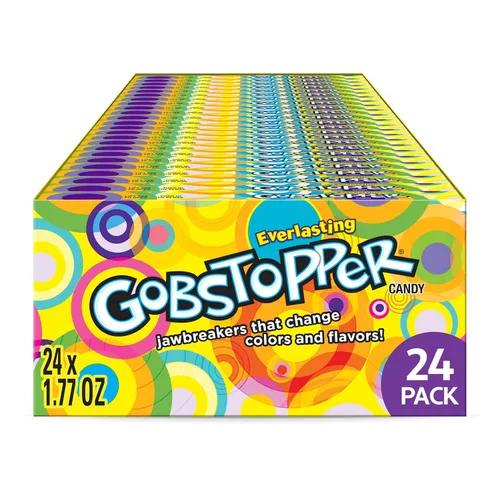 Miniatura 11 de Dulces duradero de Gobstopper, caja de vídeo, 5 onzas (paquete de 12)