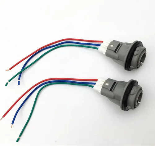 Miniatura 7 de 2 Conector de Enchufe de Señal de Giro Frontal con Kit de 3 Cables Compatible con Honda Civic Acura Accord CRV