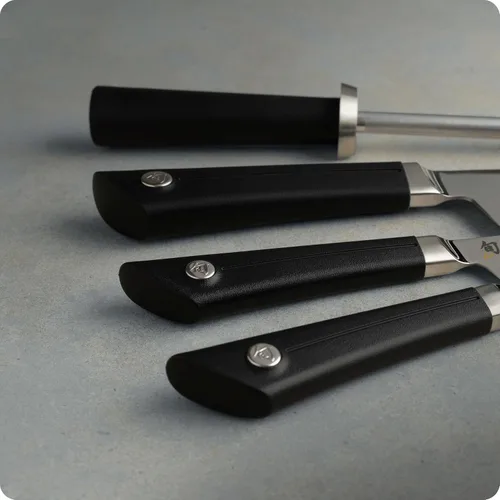 Miniatura 4 de Shun Sora - Juego de 6 piezas de bloques, incluye chef de 8 pulgadas, pelado de 3.5 pulgadas, cuchillos utilitarios de 6 pulgadas y más, juego