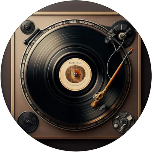 Miniatura 3 de Disco de vinilo LP vintage para fanáticos de la música retro, PopSockets intercambiables PopGrip