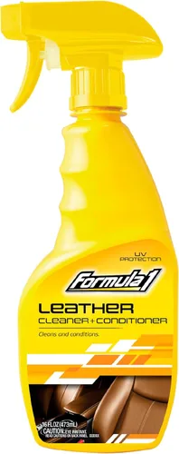 Miniatura 3 de Formula 1 Líquido limpiador y acondicionador de cuero, versátil limpiador de interiores para automóviles que trata todas las superficies de cuero