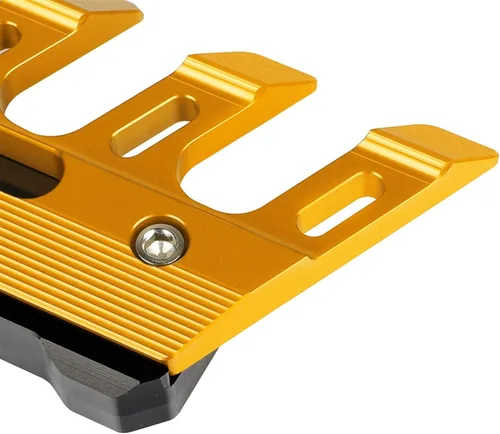 Miniatura 7 de Protector deslizante anticaídas para guardabarros delanteros CNC para motocicleta Yamaha FZ25 FZ-25 Universal (color : E)