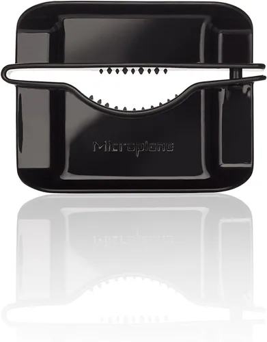 Miniatura 5 de Microplane Cortadora de mandolina ajustable con hoja en V y cuchillas de acero inoxidable Julienne, mandolina de mano para papas, zanahorias y otras