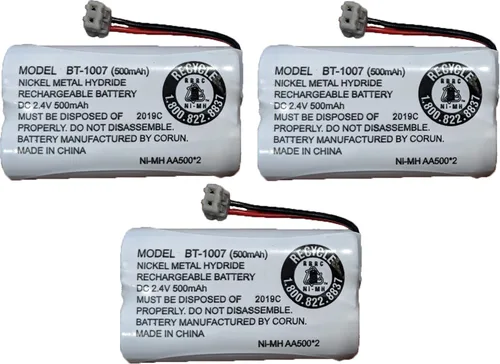 Miniatura 3 de JustGreatDealz Batería BT-1007 BT1007 BT904 BT-904 BT1015 BT-1015 BBTY0651101 BBTY0460001 BBTY0510001 BBTY0624001 BBTY0700001 HHR-P506 HHR-P50