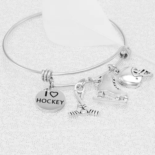 Miniatura 4 de Kivosliviz Regalos de hockey Pulsera Hockey Equipo Hockey Accesorios Regalos para Jugadores