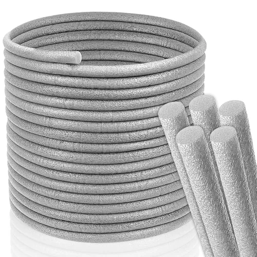 Storystore Protector de calafateo de espuma para varilla de respaldo para relleno de concreto de huecos y juntas, gris (3/8 pulgadas de diámetro x