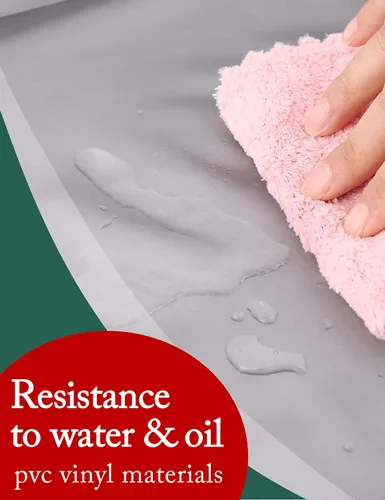 Miniatura 2 de Delantales impermeables de talla grande para mujeres y hombres con bolsillos, vinilo de goma duradero ajustable para cocinar platos