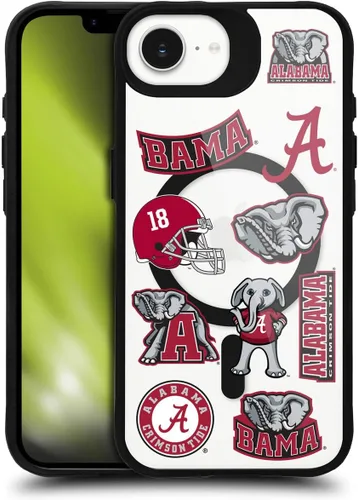 Miniatura 248 de Head Case Designs Funda de gel suave con licencia oficial de la Universidad de Alabama UA Collage compatible con Apple iPhone 13 Pro Max