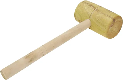 Miniatura 3 de Bitray Martillo de madera Molde de punto de cruz Mazo Barril en forma de mazo Herramienta de mano para carpintería