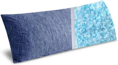 MIULEE Almohada corporal larga para adultos, almohada corporal para dormir de lado, espuma viscoelástica, cama refrescante tamaño matrimonial para