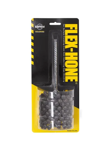 Miniatura 72 de Brush Research BC Flex Hone estándar para cilindros de freno, hidráulica y guías de válvulas, óxido de aluminio, 1-1/8 pulgadas de diámetro, grano