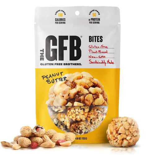 Miniatura 35 de The GFB Bocados de proteína de chocolate negro y coco - Sin gluten, a base de plantas, sin OMG, hechos de manera sostenible – Ridículamente