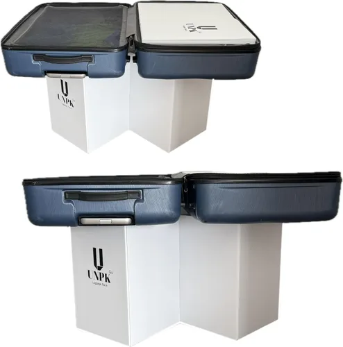 Portaequipajes portátil para viajes, soporte plegable para maleta que se adapta al interior del equipaje, soporte ligero para maletas para hoteles,