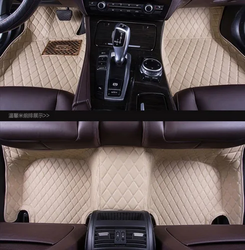 Miniatura 17 de Compatible con Porsche Macan (modelo de combustible), alfombrilla de maletero + protector de asiento trasero + cubierta de lados altos, alfombrilla