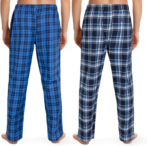 Miniatura 2 de Fruit of the Loom Pantalón de pijama en tela de franela teñida, para hombre