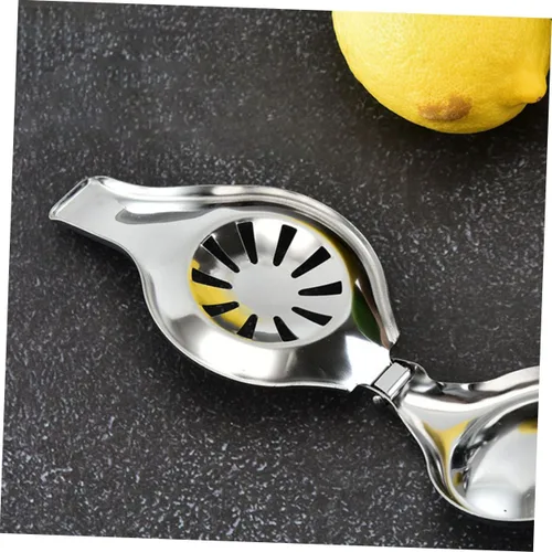 Miniatura 3 de Zerodeko Exprimidor de limón Exprimidor de limón Exprimidor manual de frutas Exprimidor de cítricos Exprimidor de frutas de acero inoxidable