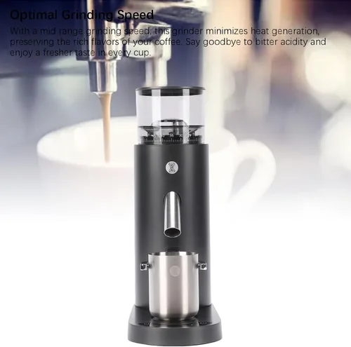 Miniatura 5 de Yoidesu Molinillo de café eléctrico, eléctrico, portátil, pequeño, silencioso y ajustable, 20 ajustes de molienda para expreso, moka, verter, prensa