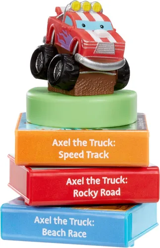 Miniatura 4 de Little Tikes Story Dream Machine Axel The Truck Story Collection, Storytime, libros, HarperCollins, personaje de reproducción de audio, regalo