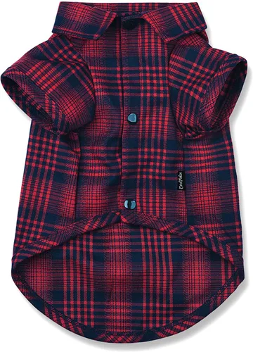 Miniatura 9 de Camisa a cuadros para cachorros, ropa para perros pequeños, medianos y grandes, gatos, niños, niñas, gatitos, camiseta suave para mascotas, camiseta