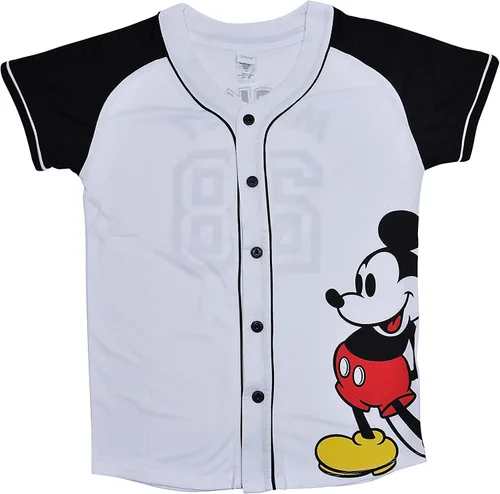 Miniatura 7 de Disney Mickey Mouse 28 - Camiseta para mujer con botones frontales