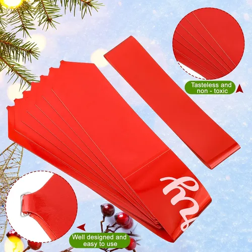 Miniatura 3 de Waydress Lazo grande para automóvil gigante de 20 pulgadas, lazo rojo grande de Navidad para envolver regalos, casas nuevas, gran presente