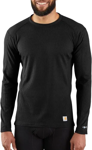 Miniatura 3 de Carhartt Hombres MBL113 Base Force® Capa Interior Clásica de Peso Medio Camiseta de Manga Corta