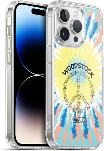 Miniatura 103 de Head Case Designs Funda de gel Woodstock 50th con licencia oficial de Peanuts Snoopy Guitar 1969 [protección de grado militar] compatible con Apple