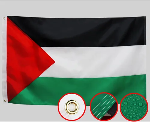 Miniatura 21 de Bandera de México 3x5 para exteriores, banderas mexicanas bordadas, nylon 210D resistente, rayas cosidas, ojales de latón más fuertes, 4 dobladillos
