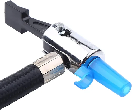 Miniatura 9 de GLOGLOW Inflador de neumáticos, 300PSI 12V compresor de aire portátil bomba de aire con manómetro para globos de coche, fútbol, baloncesto