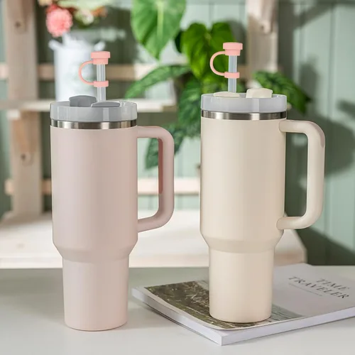 Miniatura 7 de Accesorios de repuesto para tapa de pajita, tapón antiderrame para vaso Stanley Cup de 40 oz y 30 oz Quencher, accesorios para vaso de 6 pajitas 6