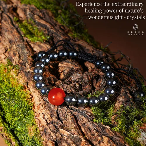 Miniatura 90 de Pulseras de cristal curativo para mujeres y hombres, espiritual, energía positiva y equilibrio, pulseras de cuentas de cristal natural hechas a mano