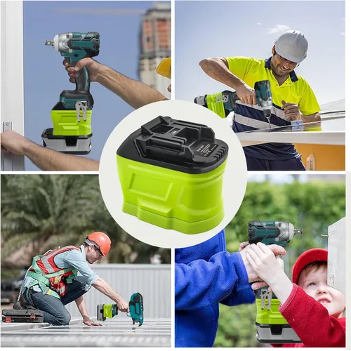 Miniatura 7 de ZDTZ Adaptador de batería para Ryobi 18V a para Makita BL18 Batería, para Ryobi 18V Batería P107 P108 Convertir para Makita 18 V Herramientas