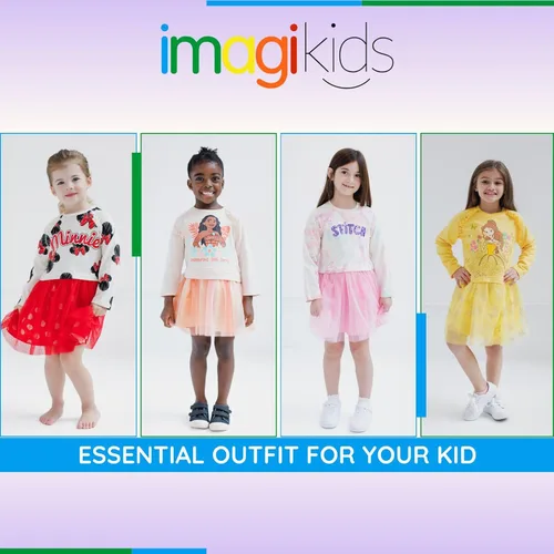 Miniatura 2 de Vestido Disney Junior para niñas de niño pequeño a niño grande (2T - 14-16)