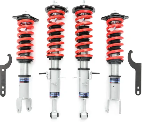 FAPO Coilover para Nissan 370Z 2008-2021 Z34, para Infiniti G35 G37 Q60 200-2015 V36 Altura Ajustable Mono-Tube Suspensión Amortiguador Kit de bajada