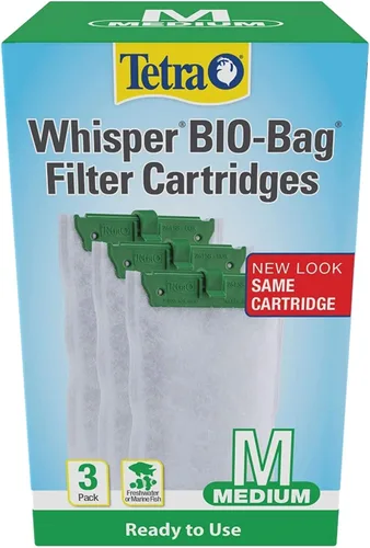 Miniatura 15 de Tetra 26158 Whisper Bio-Bag cartucho de filtro, mediano, 1 paquete