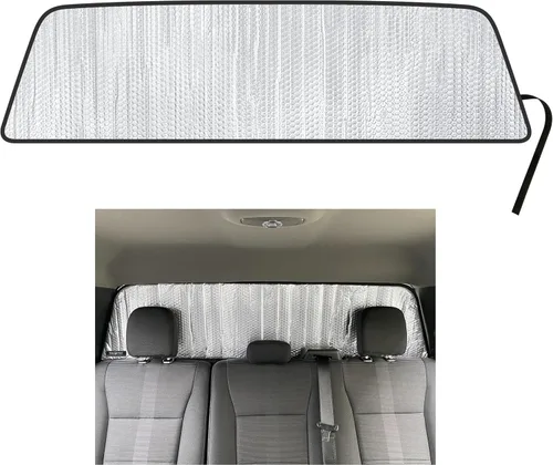 Miniatura 11 de YelloPro Custom Fit Reflectivo Parabrisas Delantero Protector Solar para 2017 2018 2019 2020 2021 2022 Ford Super Duty F-250 F250 F-350 F350 F-450